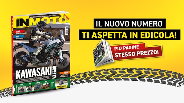 InMoto in edicola con la nuova Kawasaki KLE 500