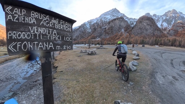 Itinerario MTB, Valle Argentera: libertà selvaggia tra natura, silenzi