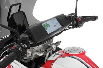 Borsa manubrio Wunderlich BARBAG MEDIA XL: praticità e protezione a portata di mano