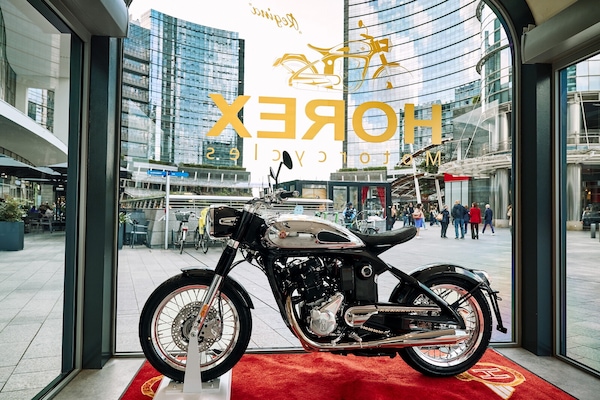 Horex Regina Evo, la classic fatta a mano arriva alla Design Week