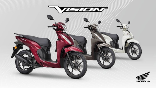 Honda Vision 110 2026: Euro5+ ci sono la USB-C e nuove colorazioni