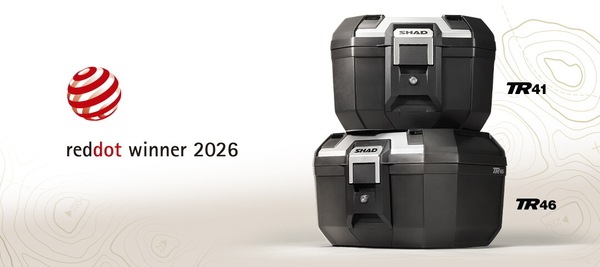 SHAD TR41 e TR46 premiati con il Red Dot Award 2026