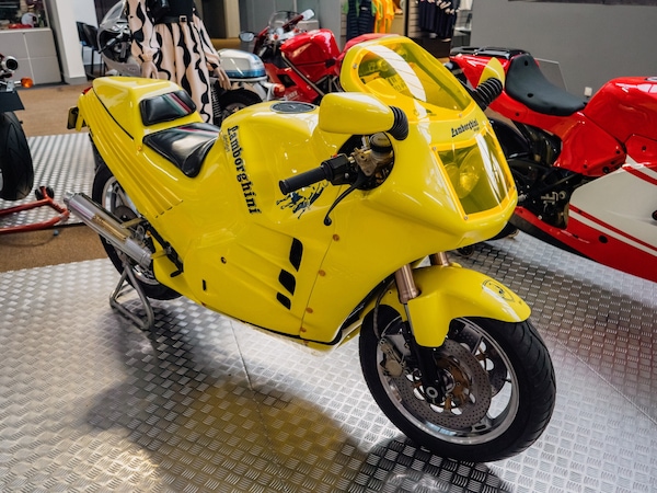 Lamborghini Design 90, l'unica vera moto di Sant'Agata Bolognese