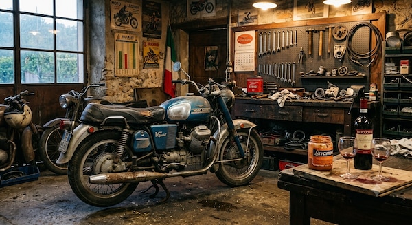 Dietro ogni vecchia moto c’è un’officina piena di storie | ZEPPING