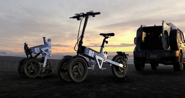 Toyota si lancia sui monopattini con il Land Hopper: elettrico pieghevole per il fuoristrada