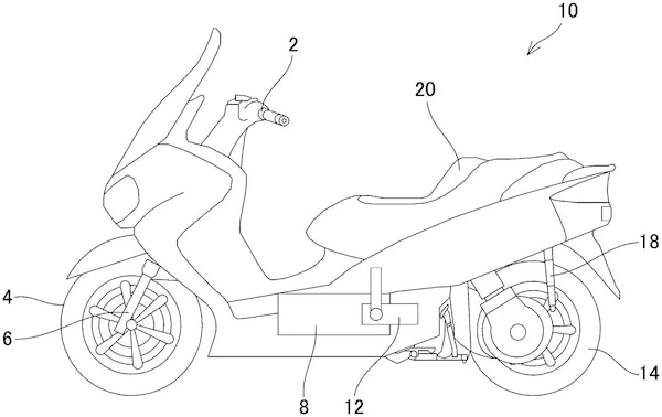 Toyota brevetta lo scooter a idrogeno con cartucce sostituibili