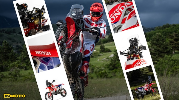 Honda CRF 450 RX Rally: le foto della prova