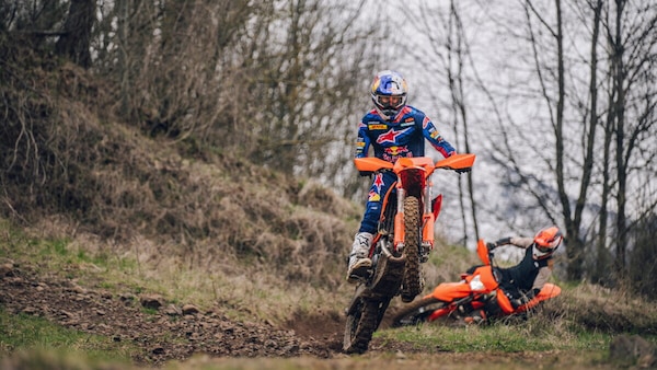 KTM EXC ed EXC-F: le sette enduro 2027 per ogni esigenza