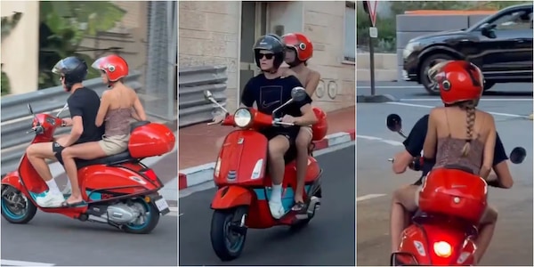 Sinner e la Vespa: relax a Montecarlo con Laila