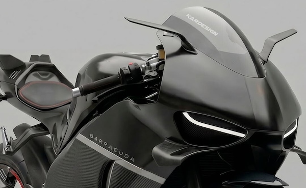 Ferrari Barracuda, il render della moto che fece arrabbiare Maranello