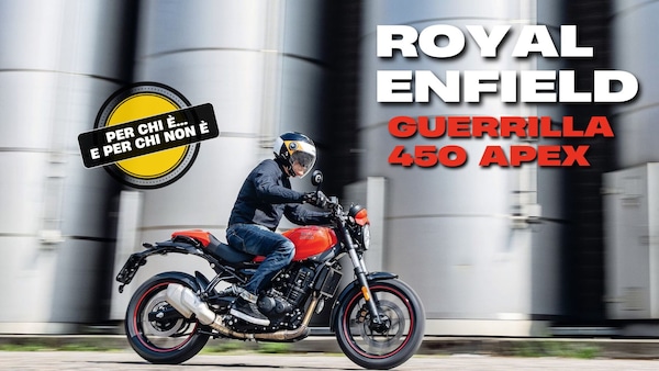 Royal Enfield Guerrilla 450 Apex: per chi è (e per chi non è)