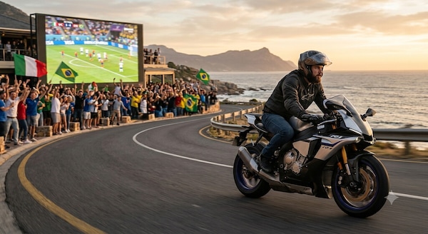 Perché tanti motociclisti non vedranno la finale dei Mondiali di calcio?