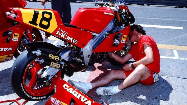 Cagiva, la storia della V590: il fuoco di Schiranna