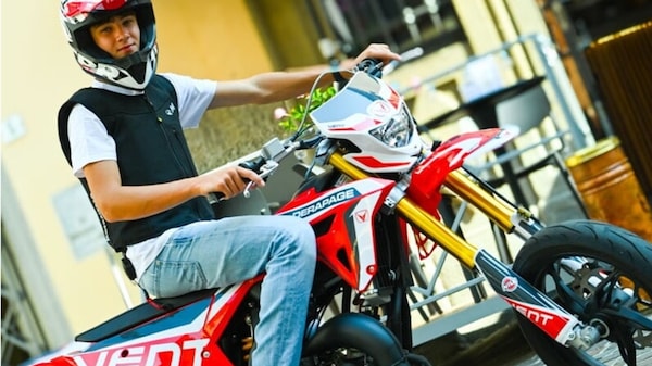 L’airbag va a scuola: Motoairbag M1 a 200 euro con tutta la gamma VENT MOTO