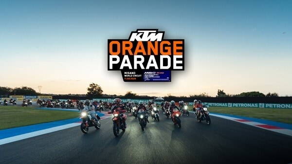 KTM Orange Parade: non solo MotoGP, a Misano sfila la parata arancione