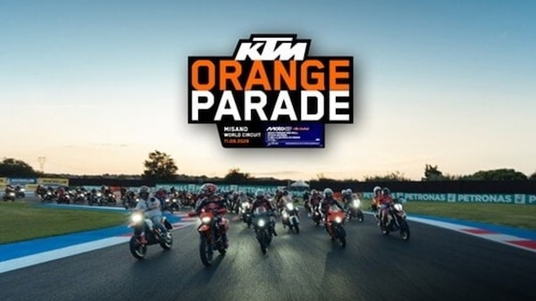 KTM Orange Parade: non solo MotoGP, a Misano sfila la parata arancione