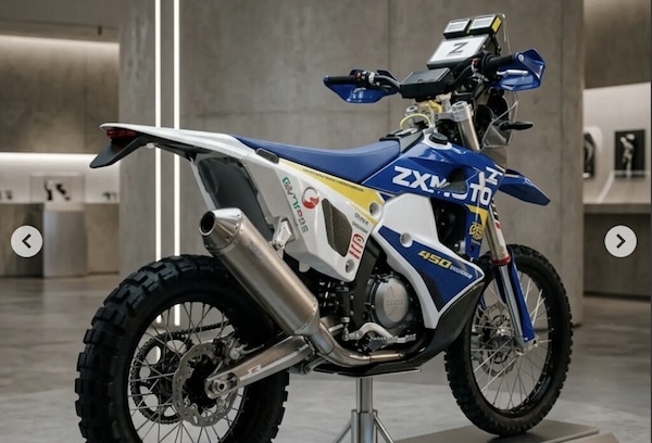 ZXMoto 450 Rally Adventure: viene già l’acquolina in bocca