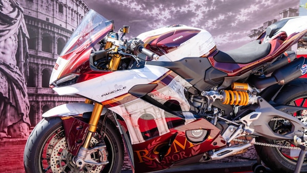 Quando Bologna incontra Roma: la speciale Ducati Panigale V2 S dedicata alla Via Appia