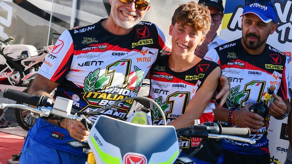 VENT MOTO, la piccola Derapage 50 trionfa con Pietro Riganti