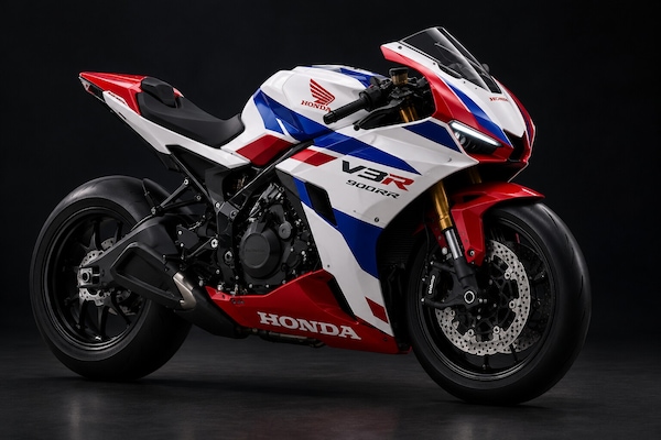 Honda V3R 900RR: 130 CV e motore aspirato per l'erede della CBR600RR?