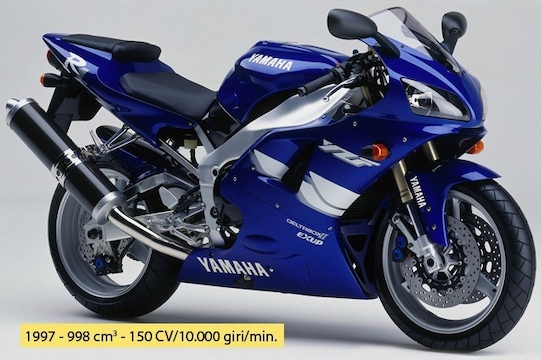 La Yamaha R1 compie 25 anni: nel 1997 c'erano le sportive, ma arrivò ...